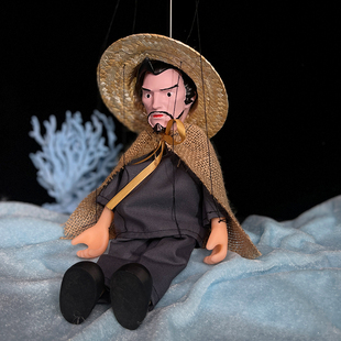 大禹治水提线木偶玩偶幼儿园玩具人偶礼物定制教具木偶戏表演道具