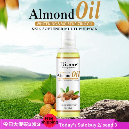 Almond body oil Massage Scraping essential oil 杏仁按摩精油