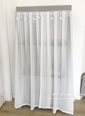 北欧简约个性防尘漫天繁星衣柜展示架子防尘罩量身定制多色选择