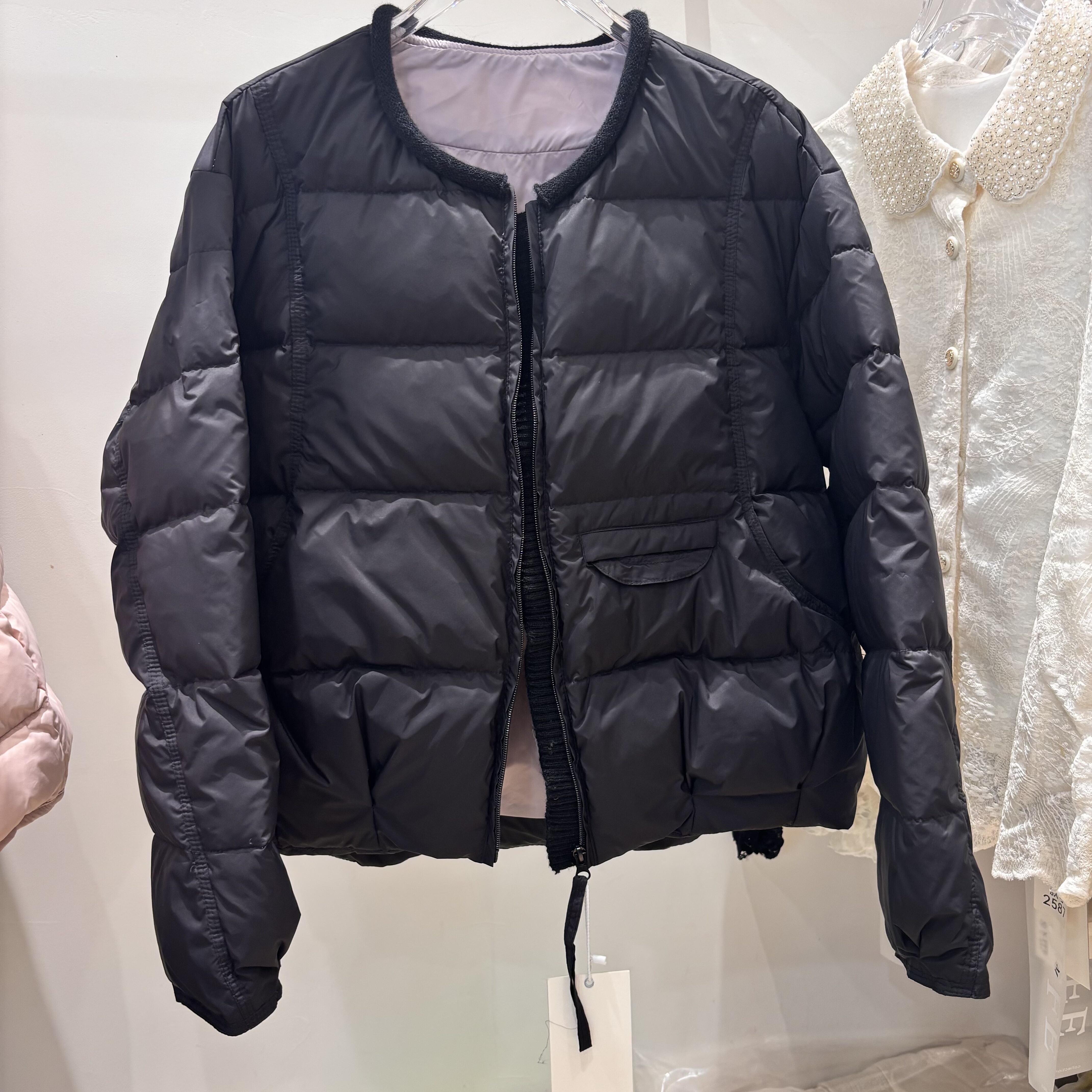 韩版轻薄短款羽绒服女2025冬季新款时尚圆领宽松90白鸭绒保暖外套