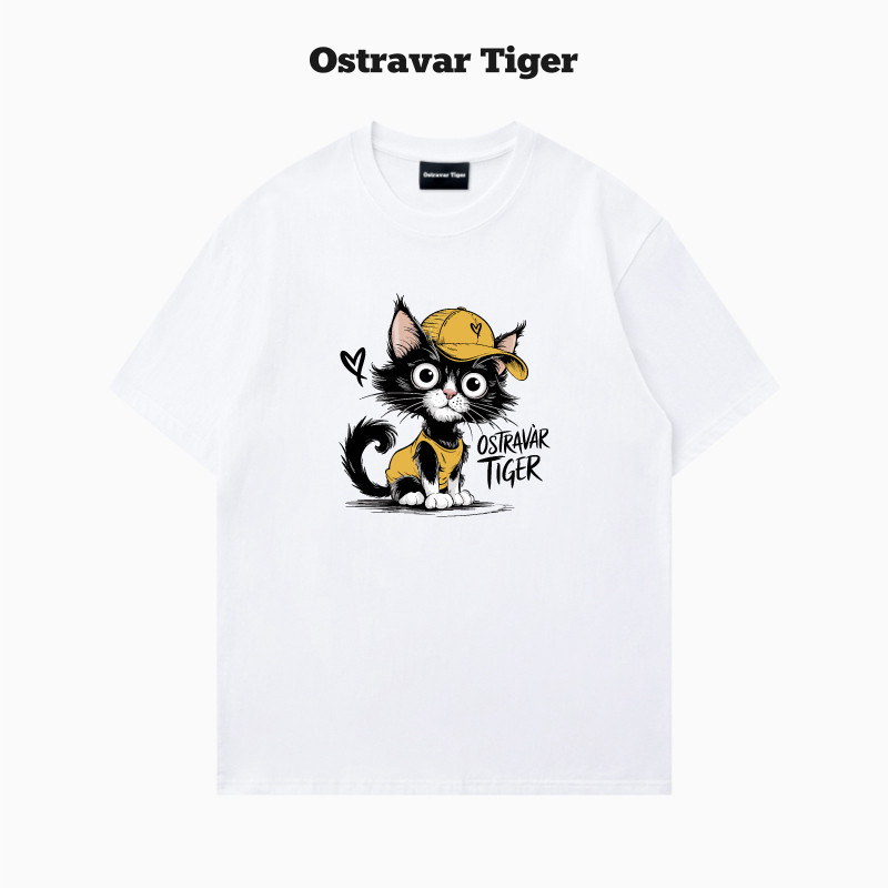 OstravarTige上衣ins复古印花