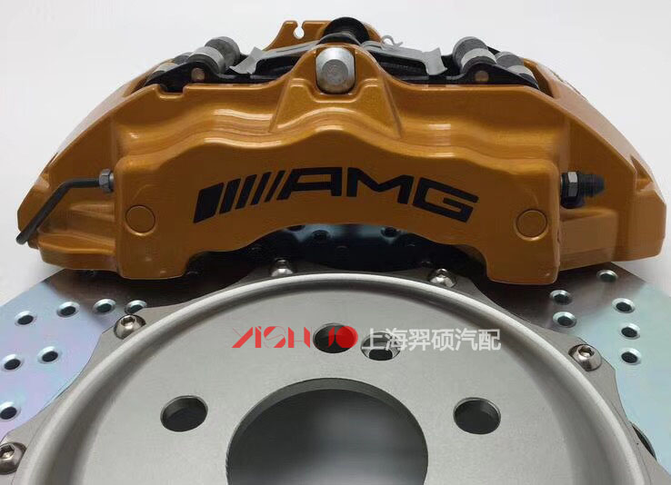 进口brembo18Z六活塞卡钳套装奔驰定制AMG标18寸轮毂卡宴版大六