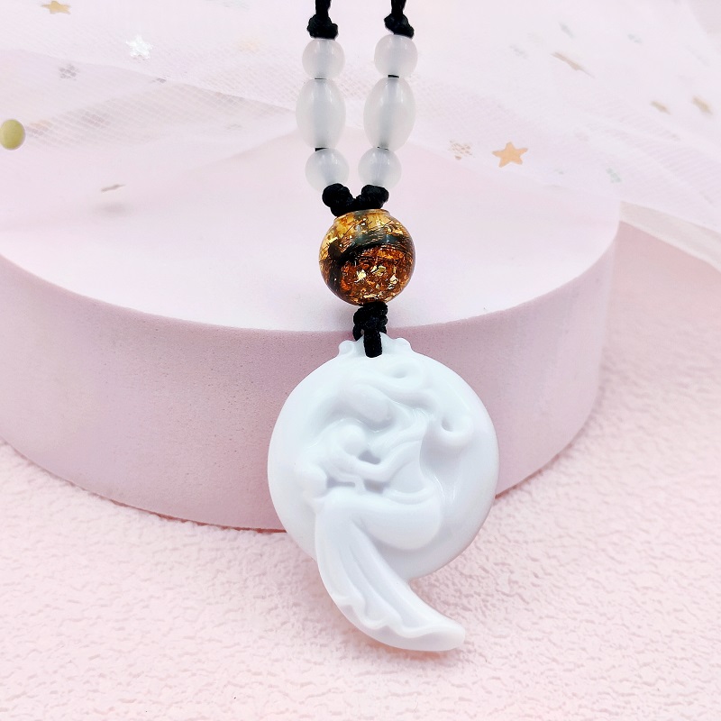 diy宝宝母乳纪念品胎发自制项链