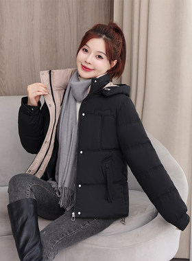 短款羽绒棉服女士冬季外套面包服