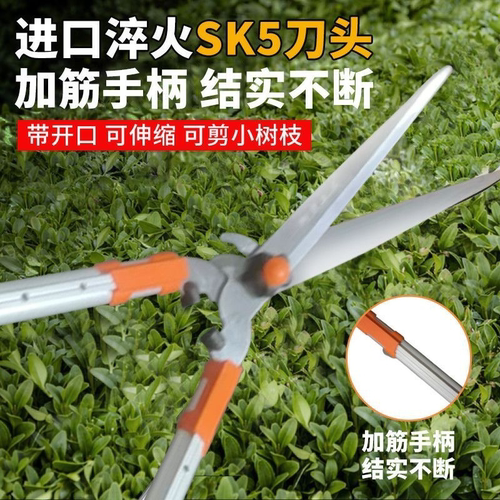 园艺大剪刀园林修花修枝剪花木剪草修草坪绿篱剪强力修剪树枝剪子