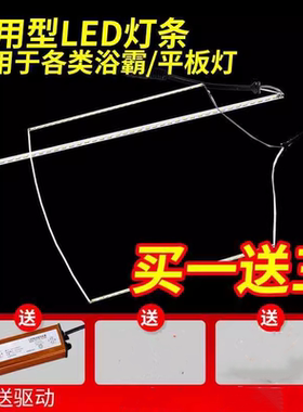 浴霸中间长条集成吊顶灯条led
