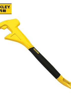 史丹利多功能锤工业级敲撬劈弯四合一体锤子家用羊角起钉器64oz