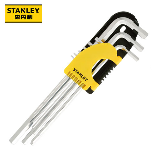 史丹利内六角扳手套装加长平头