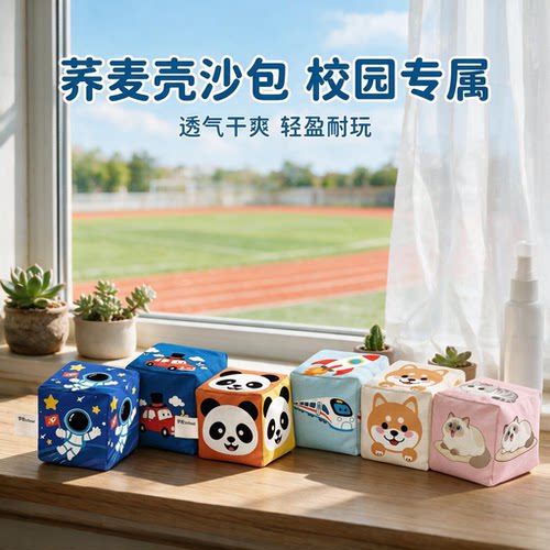 儿童丢沙包加厚卡通荞麦壳沙包