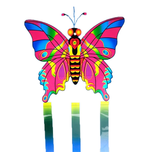 儿童专用钓鱼竿风筝微风易飞手持迷你新款室内金鱼蝴蝶潍坊小风筝