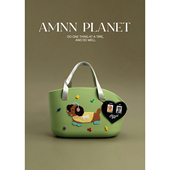 AMNN 原创多巴胺猫狗外出便携大容量手提包可爱时尚 单肩EVA宠物包