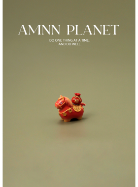 AMNN 马上有福马年桌面小摆件2026新款国潮吉祥公仔新年礼物装饰