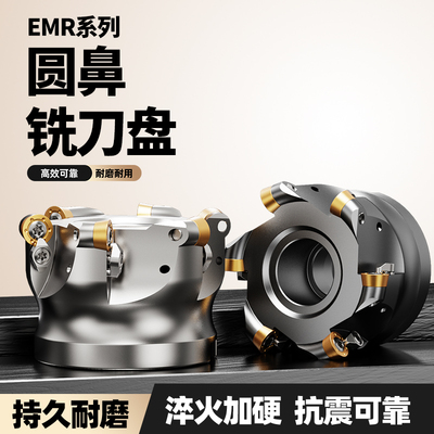 面铣刀盘EMRW圆鼻刀盘
