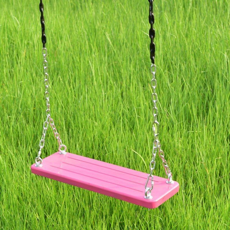 实木制本色室内家用庭院户外荡秋千儿童单杠悬挂铁链自挂铁艺秋千
