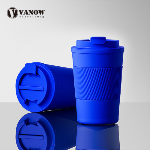 Vanow克莱因蓝随行保温咖啡杯