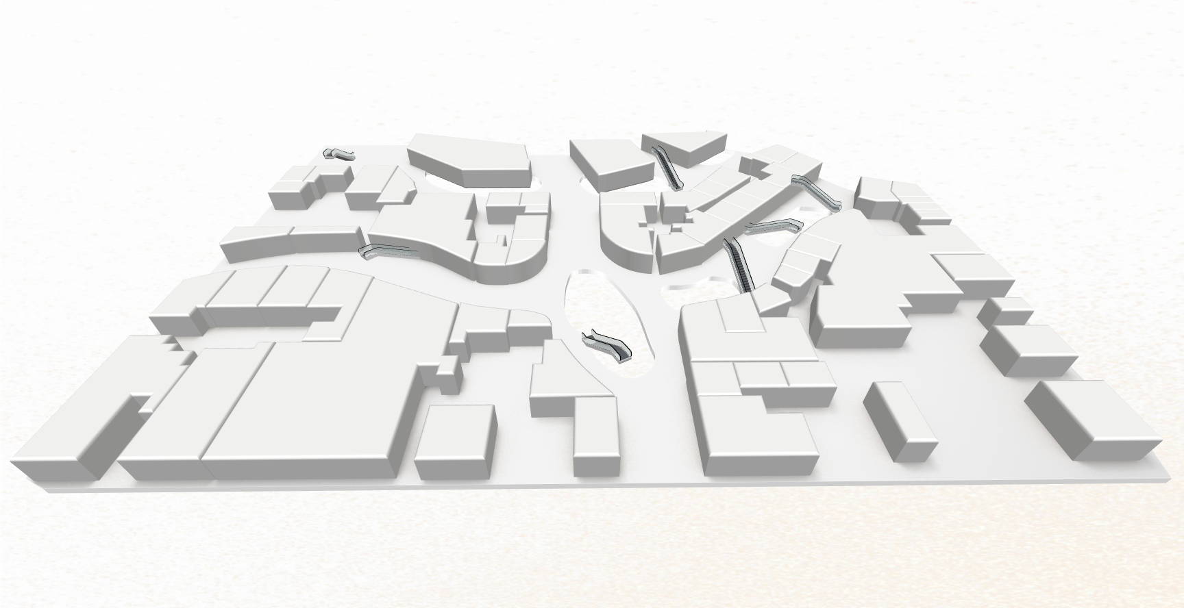 商场导购导视软件 楼层地图动态导航 触摸屏多媒体查询—天街