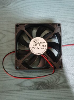 TONGDA TD801512S3 12V2W 8CM 8015 超静音冰箱散热风扇