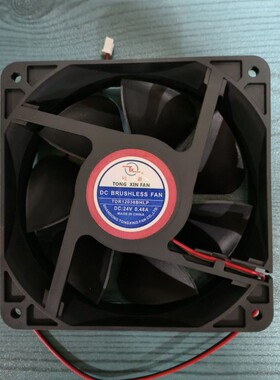 全新TX同鑫TDR12038BHLP24V0.48A12cm双滚珠大风量散热风扇