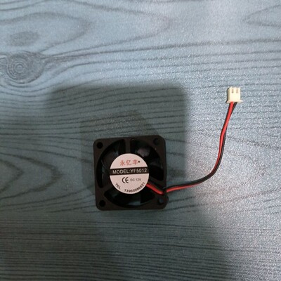 MODEL:YF5012 DC12V 0.18A 5cm公分伏换气里充电器的小风机永亿丰