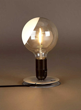 意大利flos经典Lampadina台灯极简大师LED设计客餐厅书房卧室台灯