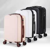 行李箱20寸登机箱托运拉链款 28寸旅行女学生拉杆箱静音轮 2026新款