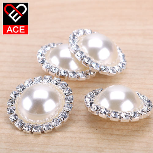 ACE 纽扣 貂皮大衣风衣 珍珠钮扣女士外套裘皮毛皮 扣子