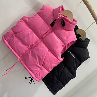 韩国童装 男女童羽绒马甲2024秋冬儿童马夹背心外穿中大童坎肩外套