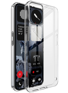 imak适用于nothing phone3a lite 5g新款透明手机壳全包边防摔大孔镜头3ALite保护套男女硅胶软外壳