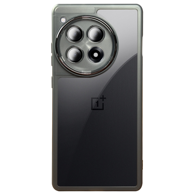 适用于一加ace3pro新款自带镜头膜ace3v手机壳ace3曲屏保护套oneplus透明黑硅胶镜头全包1+ace3防摔软防滑