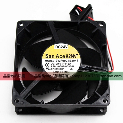 三洋SANYO 9WF0924S2041 A90L-0001-0598#B 9032 发那科系统风扇