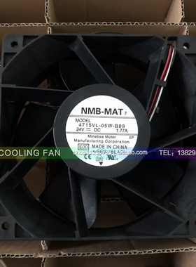 4715vl-05w-b80/B86/B89 全新NMB 12038 24V 1.77A 12CM/厘米风扇