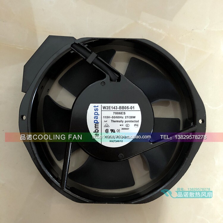 W2E143-BB05-01 EBMPAPST 17238 115V 17CM 变频器 轴流风扇