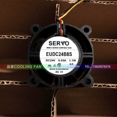 伺服SERVO EUDC24B8S 24V 0.05A 1.1W安川变频器风扇3线 4013