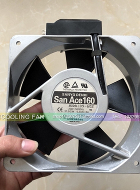 16050 三洋轴流风机 109-602 37.5/33W 200V SAN ACE 变频器风扇
