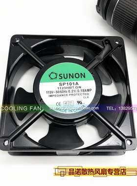 原装SUNONSP101A 1123HST.GN SP101A 1123HBT.GN 115V 插片式风扇