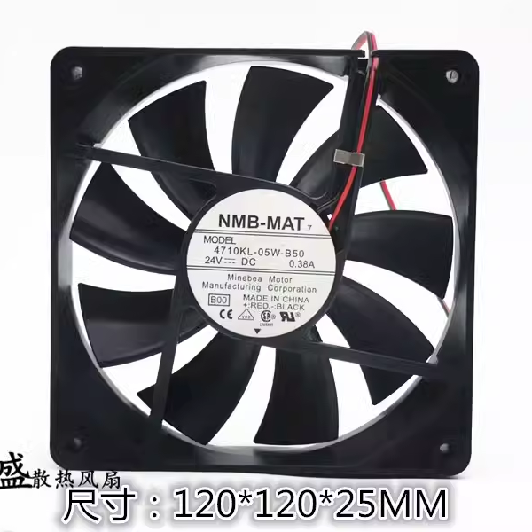 原装NMB 4710KL-05W-B50/B59 12cm 12025 24V0.38A变频器散热风扇
