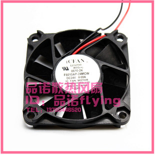 ICFAN DC24V 6CM 高端散热风扇 MCW 6010 F6010AP 0610 0.08A