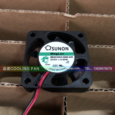 MB40100V2-0000-A99 SUNON建准 4010 5V 0.90W 4CM/厘米 散热风扇