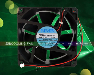 NMB 4715KL-05W-B20/B29 12038 24V 0.28A 12CM 双滚珠变频器风扇