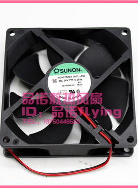 建准 SUNON PE92252B1-000U-A99 9025 9CM 24V 5.28W 变频器风扇