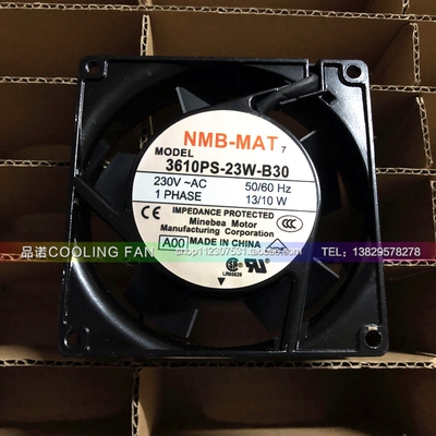 3610PS-23W/23T-B30 全新NMB 9225 220V 230V 13/10W机柜散热风扇