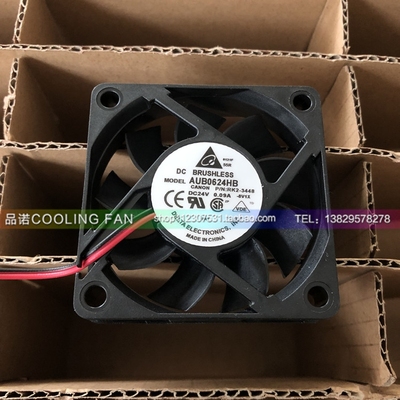 台达 6015 DC24V 0.09A 6cm AUB0624HB 60*60*15mm 变频器风扇