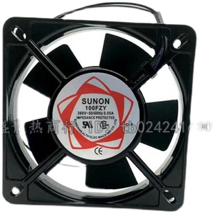 建准SUNON小型散热风扇轴流风机11025 380V 100FZY 110MM