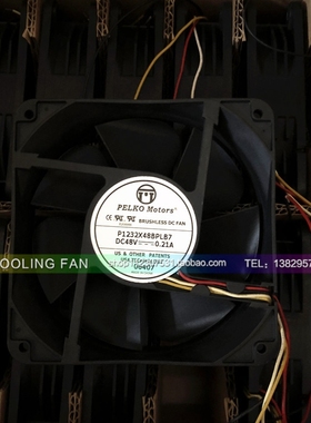 p1232x48bplb7 派尔可PELKO MOTORS  12032 48v 0.21A 4线风扇
