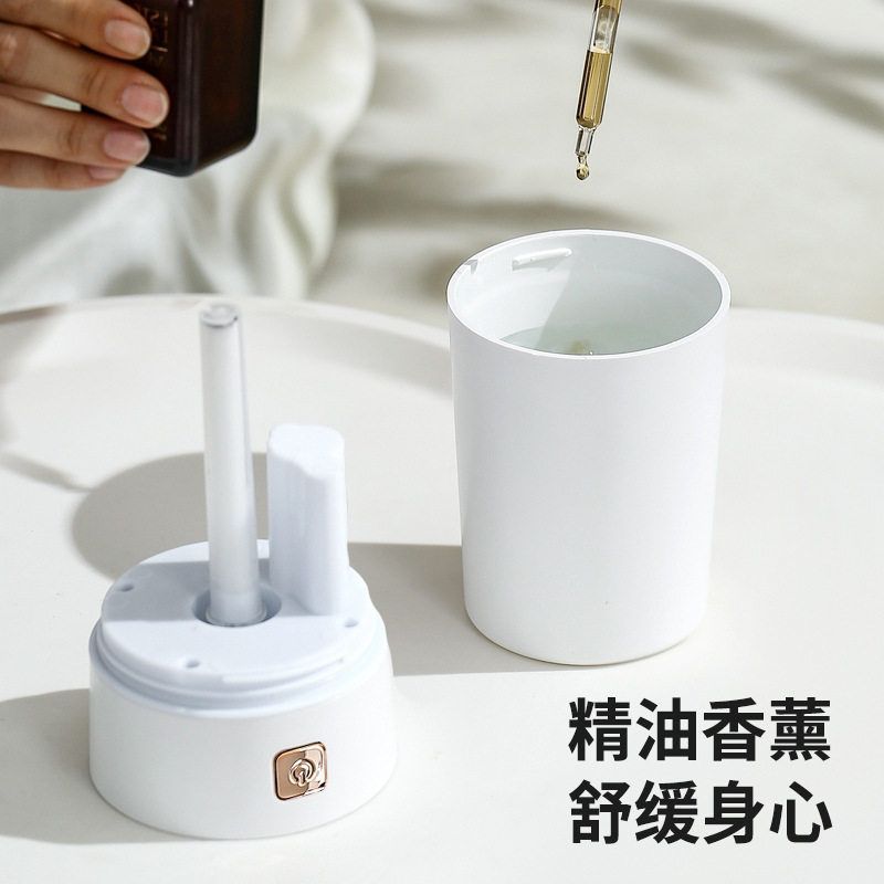 空气加湿器家用大喷雾卧室用小型迷你车载桌面纳米补水礼品彩虹杯