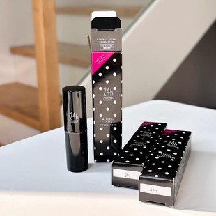 现货!日本本土24h cosme天然矿物粉底膏粉底棒防晒自然遮瑕膏免卸