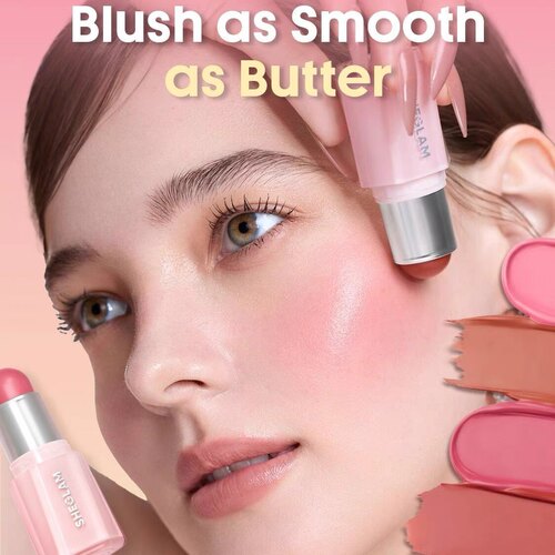 【现货】Sheglam2025新品黄油腮红棒 自然光泽提升气色6ghush