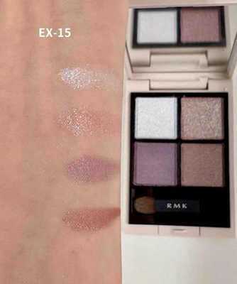 【现货】 RMK2025年秋季限定 新品四色眼影盘 EX14 EX15 自然清透