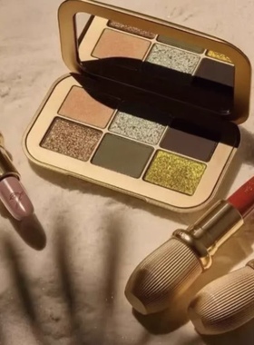在途！Lisa eldridge 2025新色六色眼影盘新款Desert Gleam沙漠盘