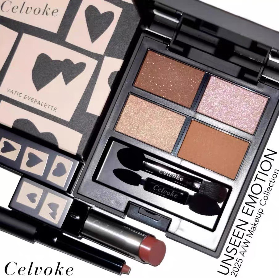 现货！日本 Celvoke 2025秋季限定 眼影盘EX16 闪亮亮片眼线液